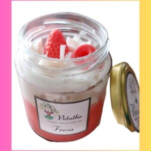 Vela Postre Frasco 200 Grs