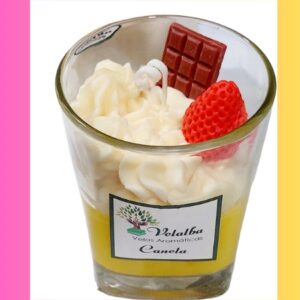 Vela Postre Vaso 212 Grs