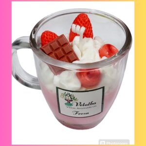 Vela Postre vaso Mugs 212 Grs