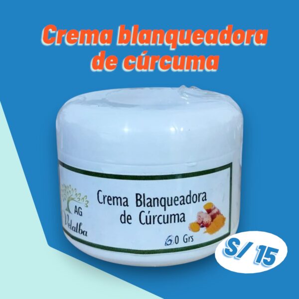 Crema Blanqueadora de Cúrcuma (60 Grs)