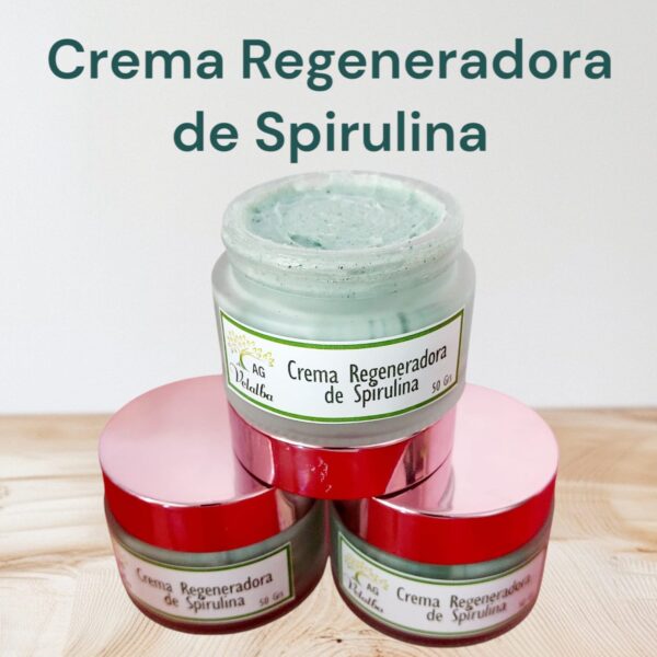 Crema Regeneradora de Spirulina (60 Grs)