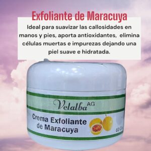 Crema Exfoliante de Maracuya 60 Grs
